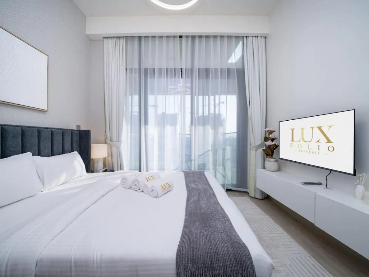 Cosy Azizi Riviera Studio Retreat With City Views Dubai Apartment